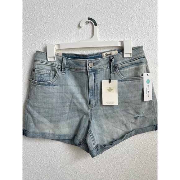 NWT Stitch Fix womens boyfrined  denim shorts size 29 - Picture 1 of 5